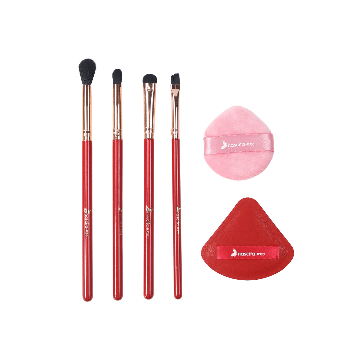 Nascita 4'l Makyaj Fırçası Ve Puf Seti 2'Li NASBRUSHSET164