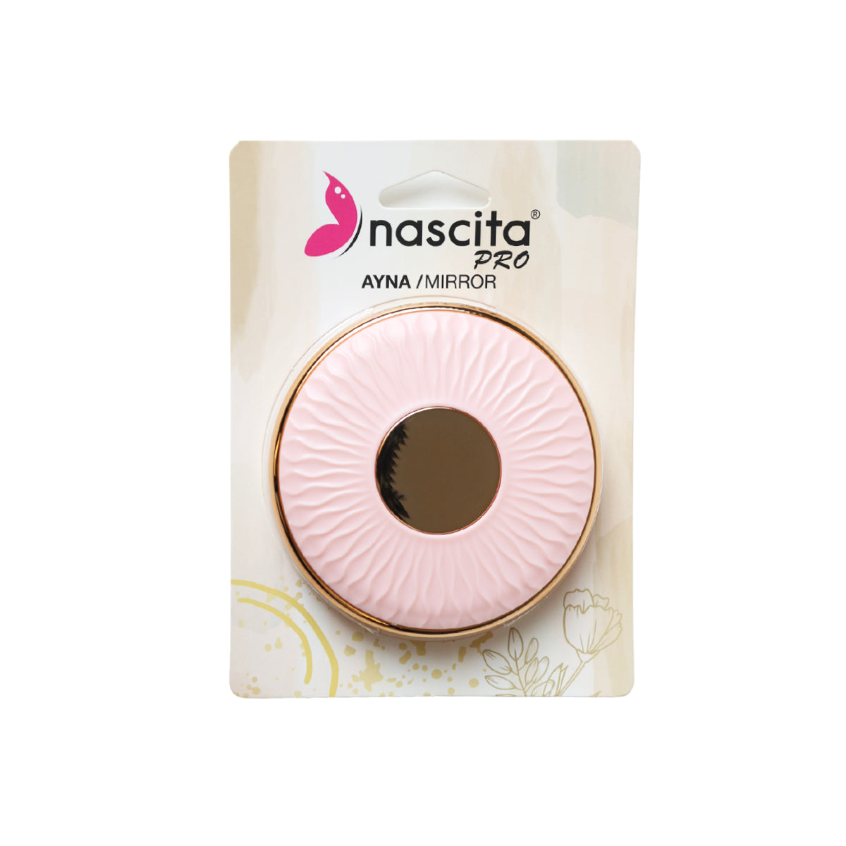 Nascita Pembe Çanta Boy 9 Cm Makyaj Aynası NASAYNA00050PN