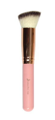 Nascita Açılı Kabuki Fondöten Makyaj Fırçası Pembe NASBRUSH0166