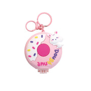 Nascita Donut Figürlü Aynalı Katlanır Saç Fırçası Çanta Boy NASFBRGM0038