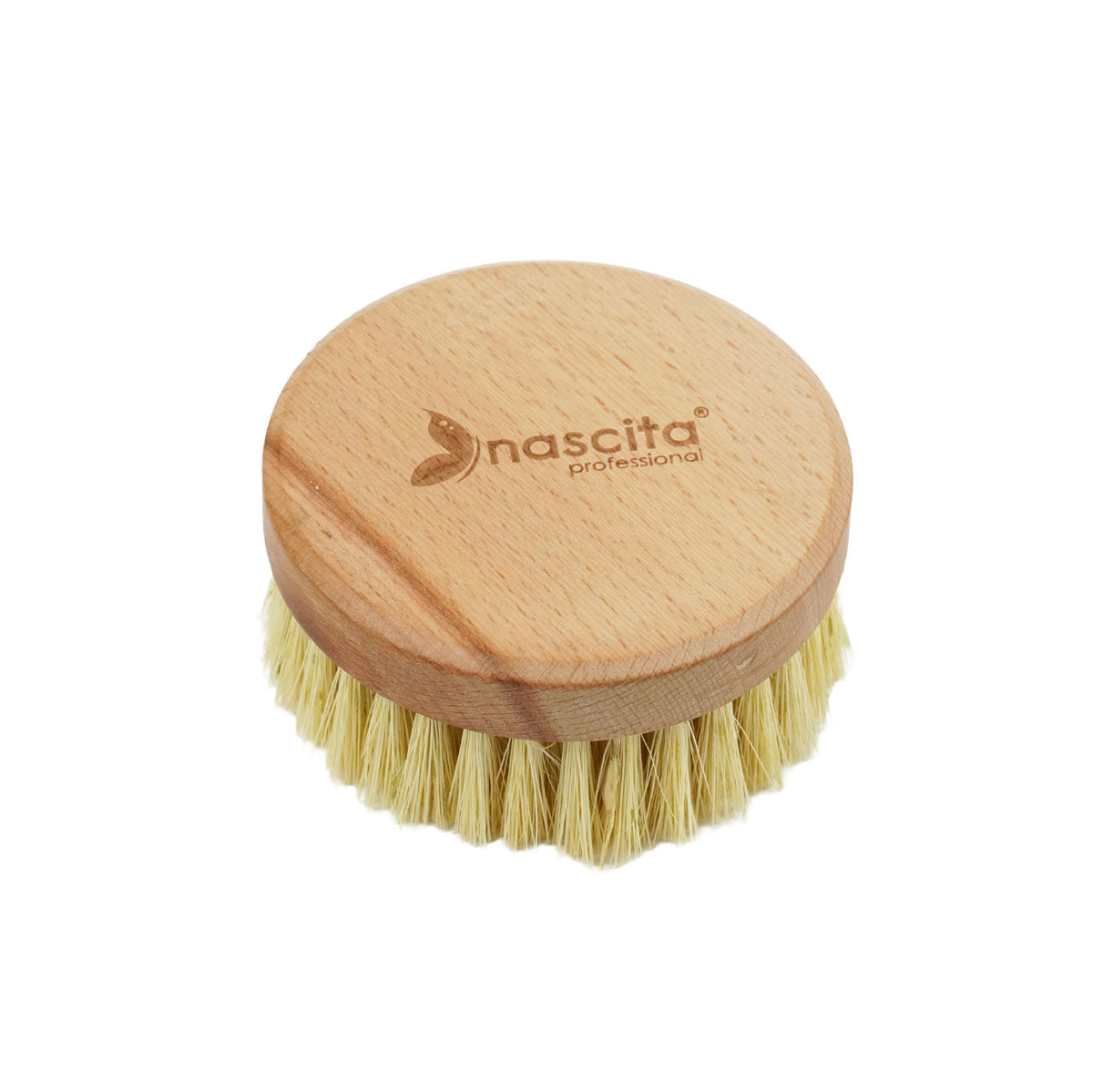 Nascita Ahşap Yuvarlak Tampiko Masaj Fırçası (9*9 CM) NASBATHK0018T