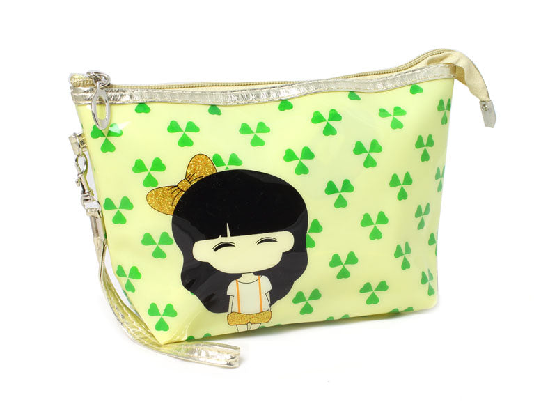 Nascita Makyaj Çantası Anime Girl Desenli Şık ve Dayanıklı 22x14 cm ELGCNT0076