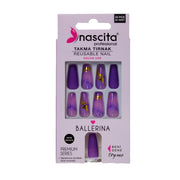 Nascita Ballerina Takma Tırnak Renkli 24’lü Set NASNAIL00189