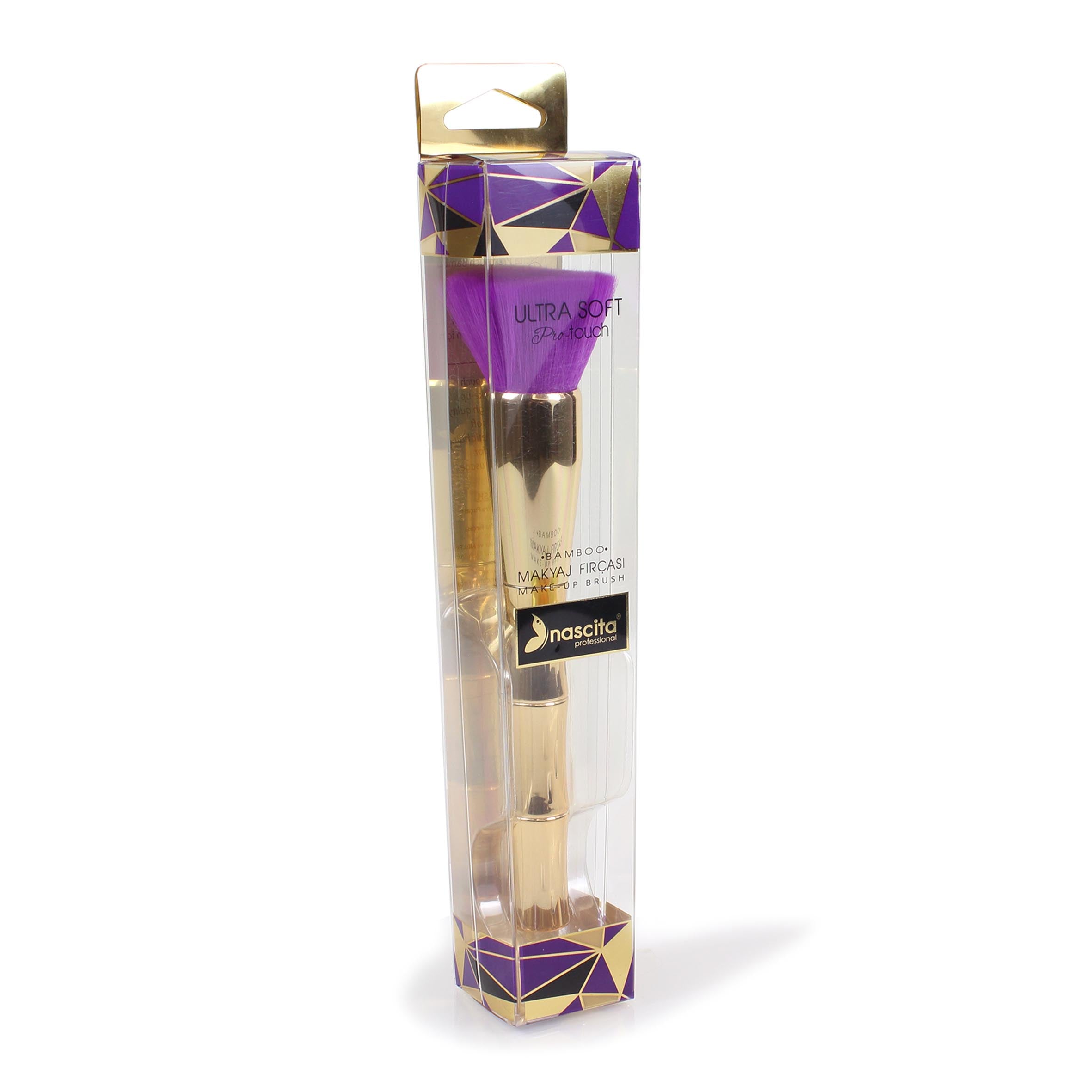 Nascita Gold Bamboo Kabuki Fondöten Makyaj Fırçası NASBRUSH0275