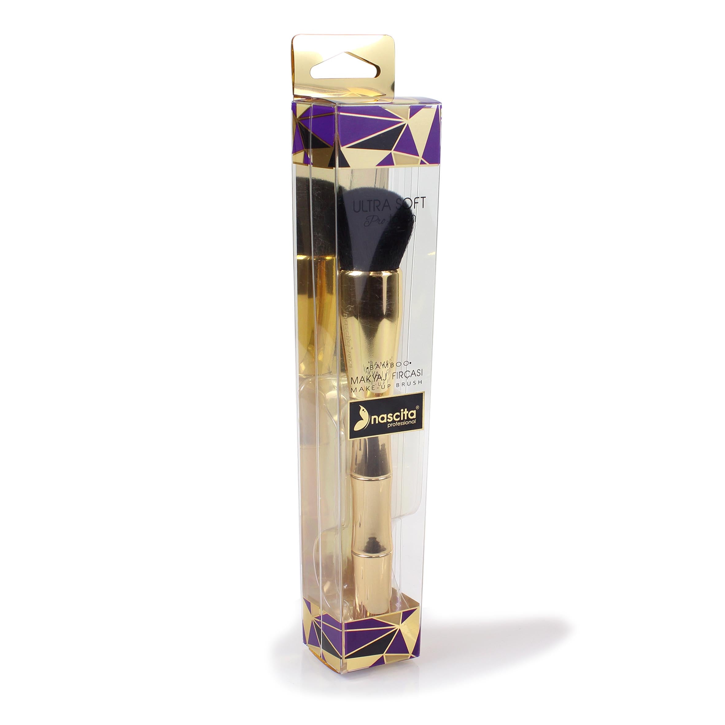 Nascita Gold Bamboo Kapatıcı ve Fondöten Makyaj Fırçası NASBRUSH0278