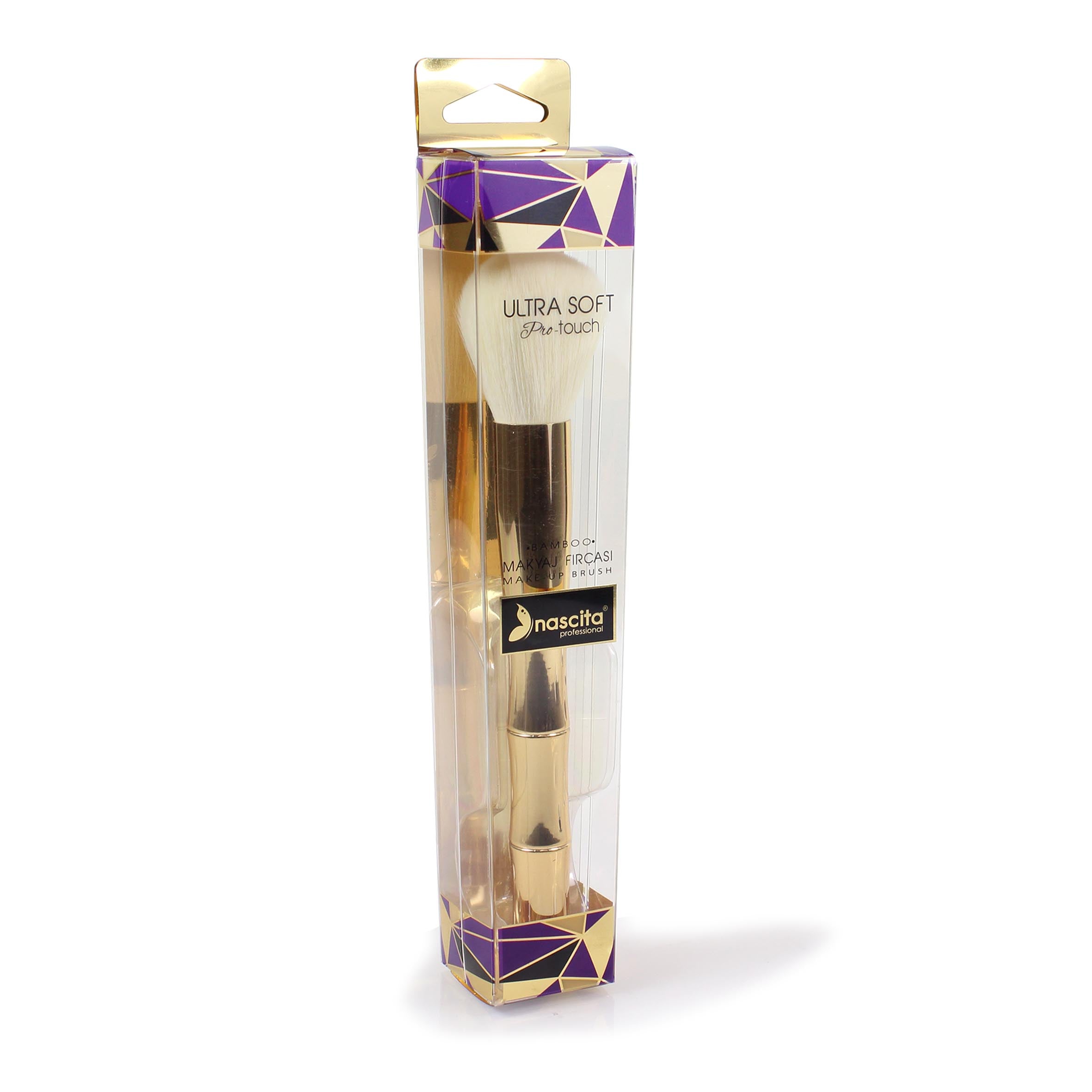 Nascita Gold Bamboo Oval Yapılı Allık Makyaj Fırçası NASBRUSH0276
