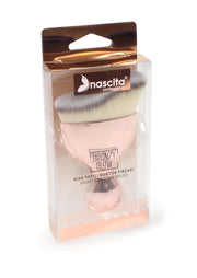Nascita Bronzy Glow Kısa Yapılı Eğimli Kontür Makyaj Fırçası NASBRUSH0250