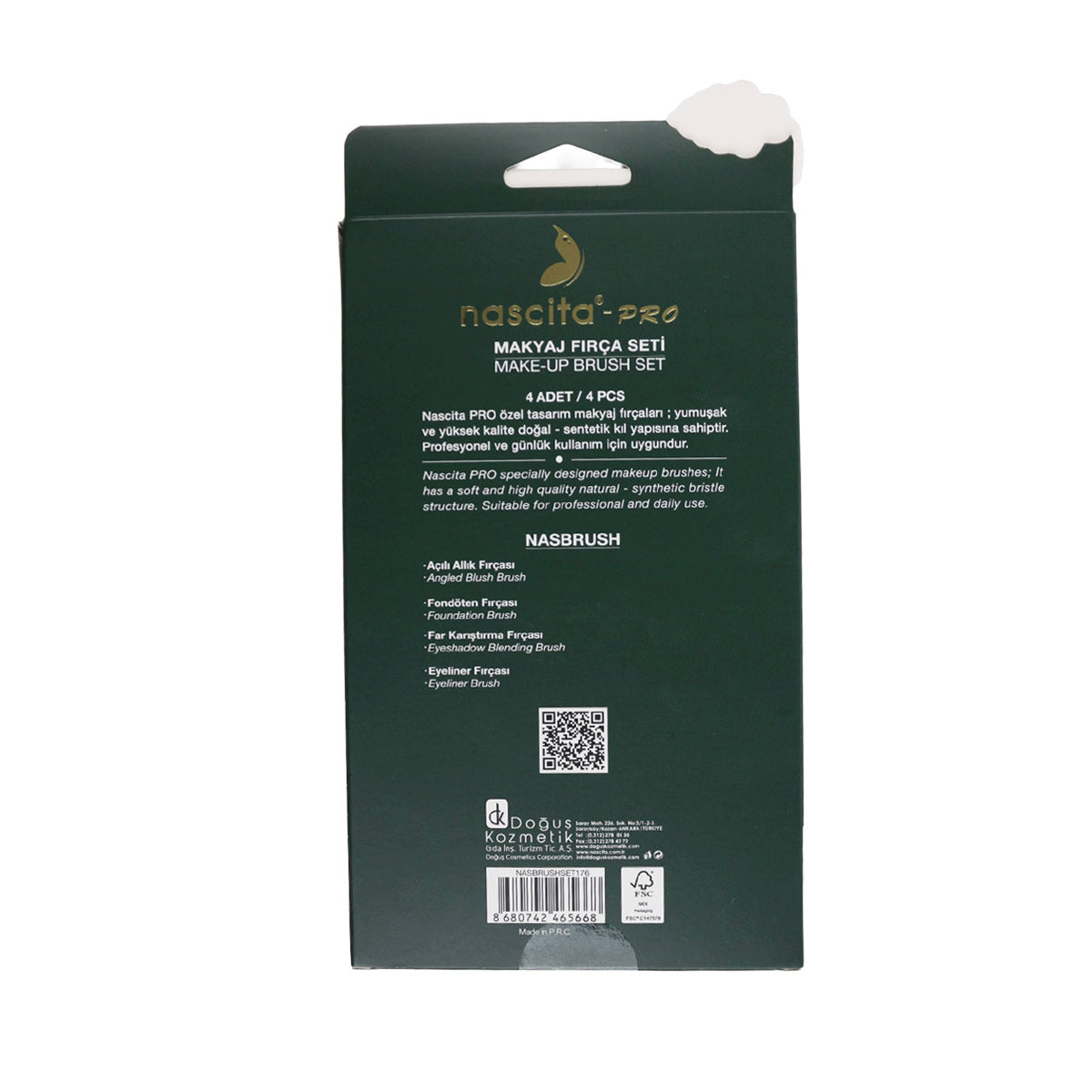 Nascita Christmas Makyaj Fırça Seti NASBRUSHSET176