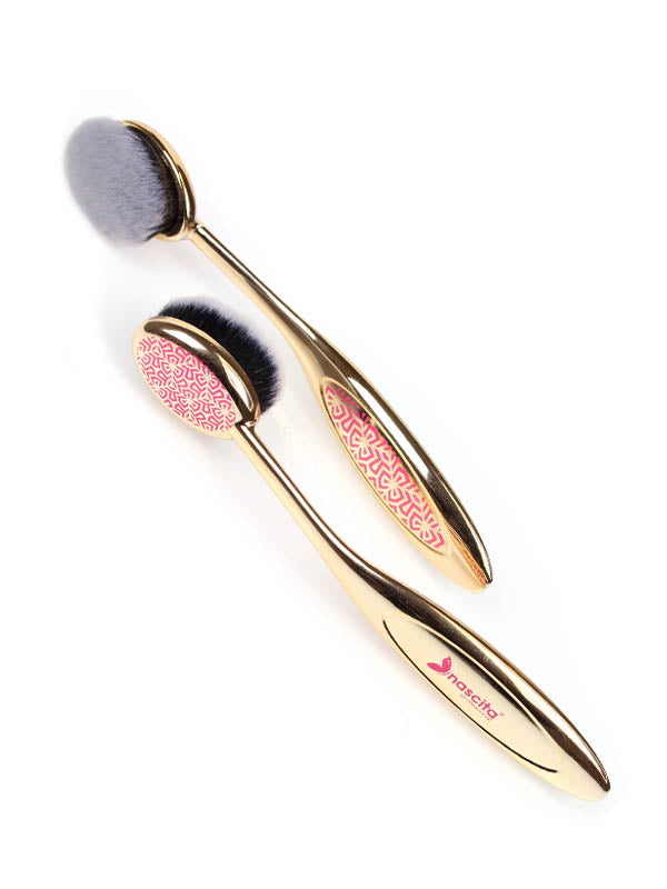 Nascita Confetti Oval Fondöten Makyaj Fırçası NASBRUSH0268