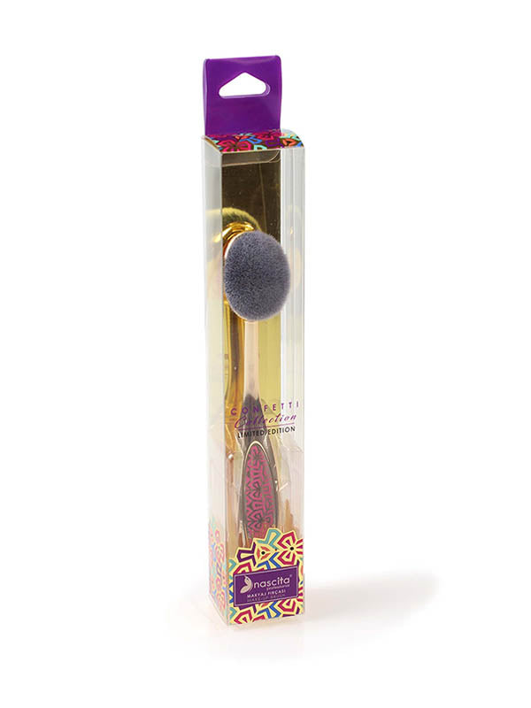 Nascita Confetti Oval Fondöten Makyaj Fırçası NASBRUSH0268