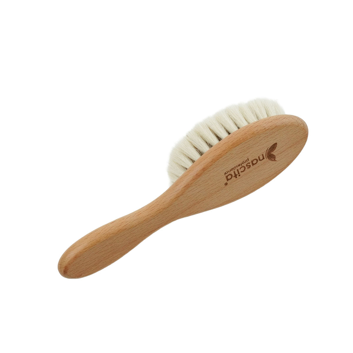 NASCİTA Nascita Doğal Keçi Kılı Ahşap Bebek Saç Fırçası (18,5*5 CM) NASBATHK00