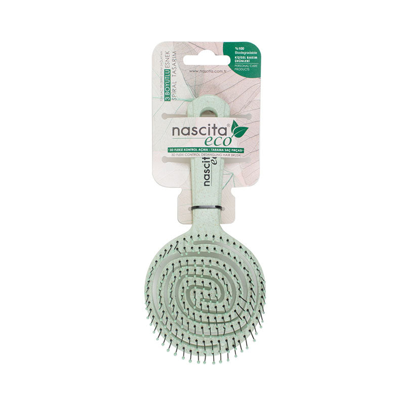 Nascita ECO Geri Dönüşümlü Saç Açma ve Tarama Fırçası NASFPRO00026