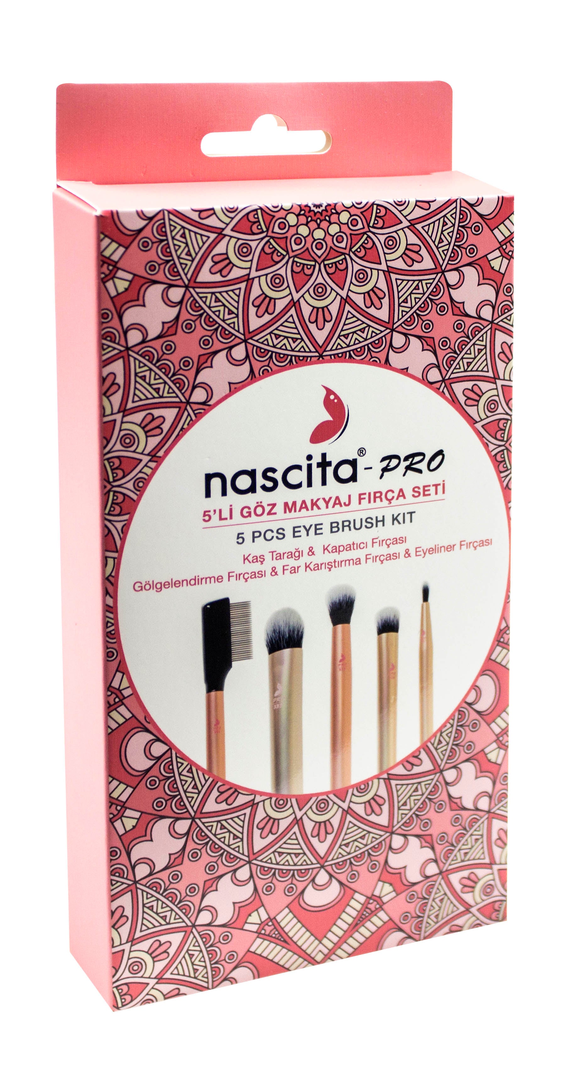 Nascita Pro Göz Makyaj Fırça Seti 5'li NASBRUSHSET71