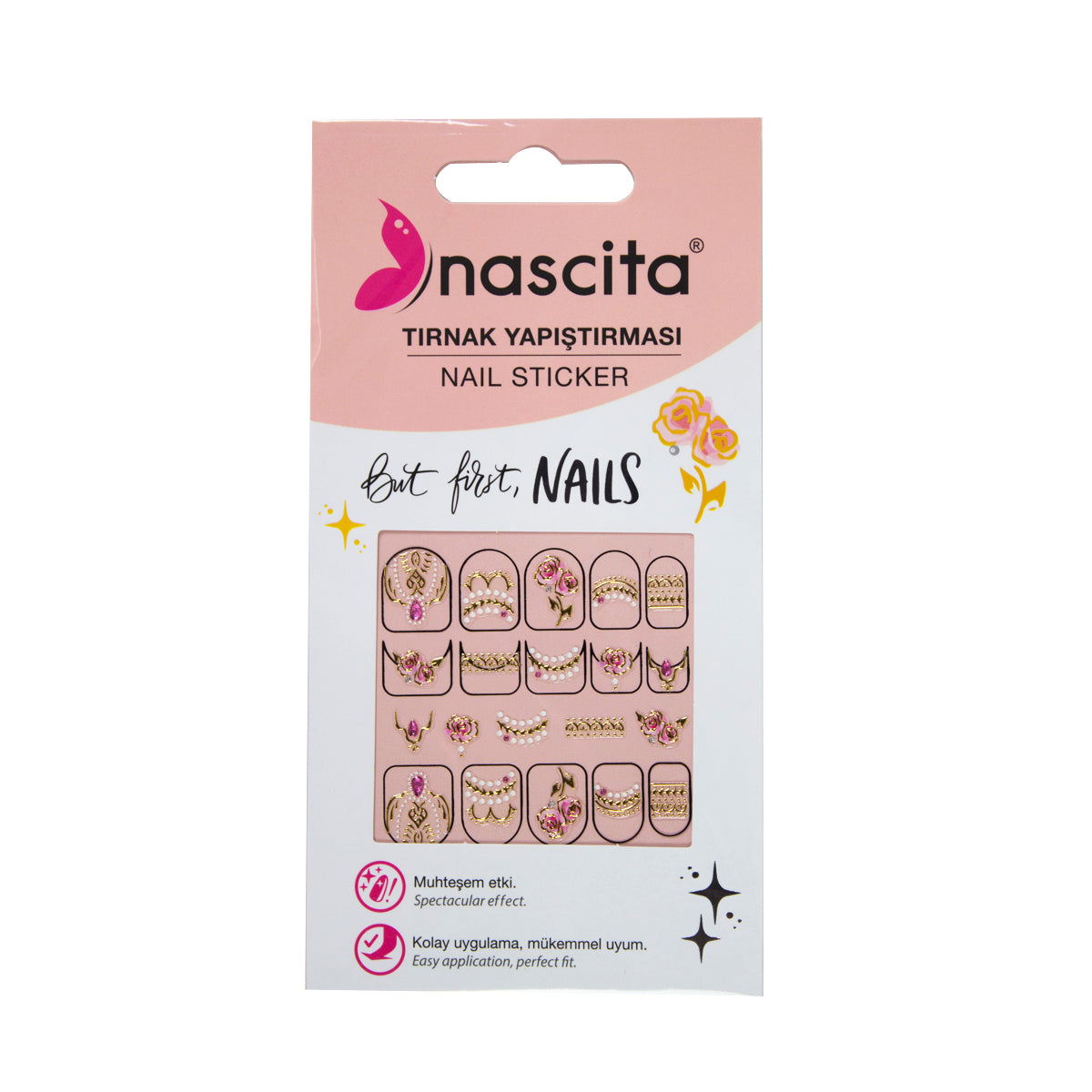 Nascita Tırnak Üstü Sticker NASSTICKER0035