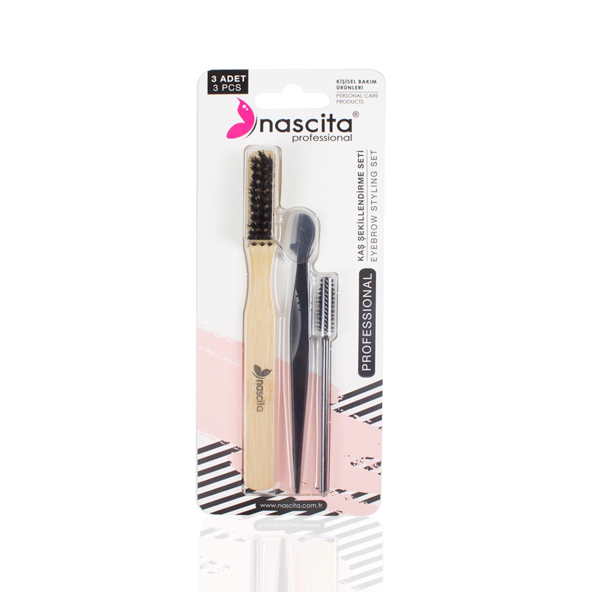 NASCİTA Nascita Kaş Şekillendirme Seti 3'lü NASFACESET03