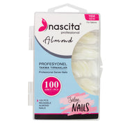 Nascita Almond Kutulu Takma Tırnak 100’lü Set NASNAIL00166