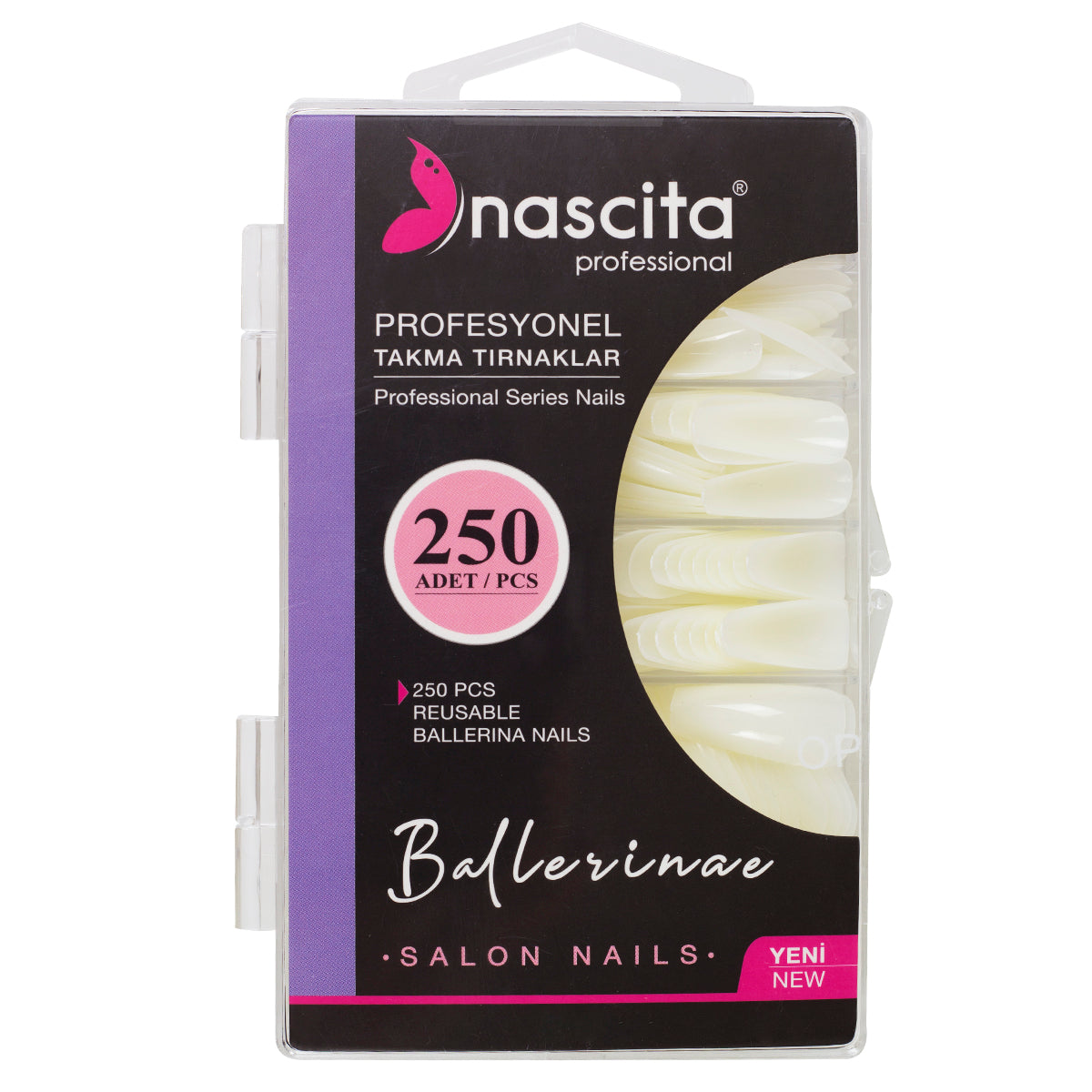 Nascita Ballerina Kutulu Takma Tırnak 250’li Set NASNAIL00174