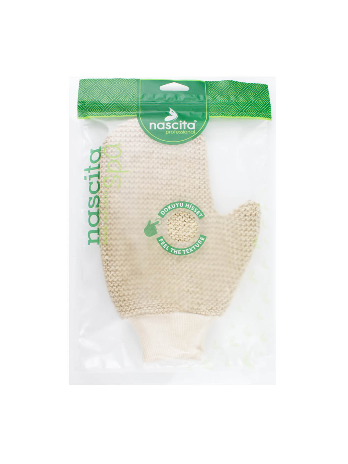 Nascita Sisal Lastikli Duş Eldiveni 16,5x24 cm NASBATHS0016