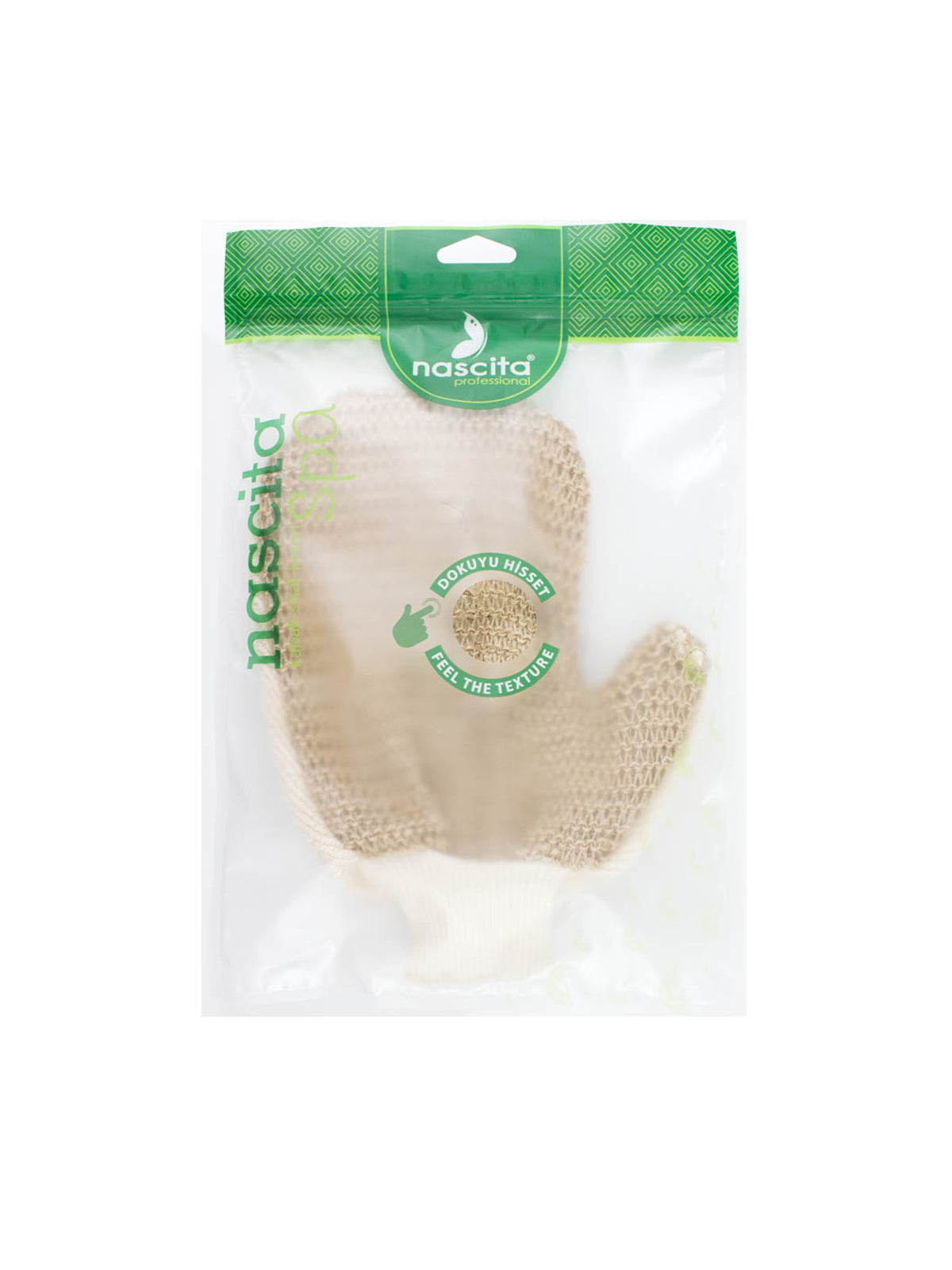Nascita Lastikli Sisal Duş Eldiveni 17,5x24 cm NASBATHS0015