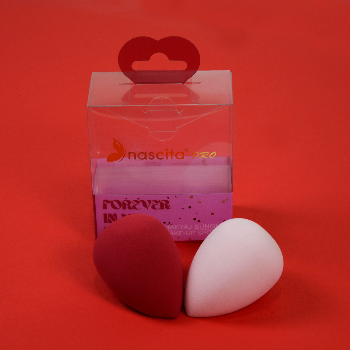 Nascita Love Makyaj Süngeri 2'Li Set NASYUZFS0105