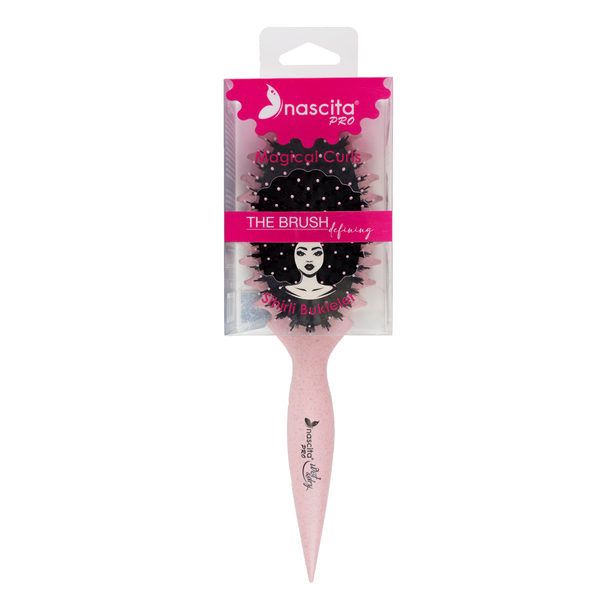 Nascita Magical Curl Bukle Belirginleştirici Saç Fırçası NASFPRO00052
