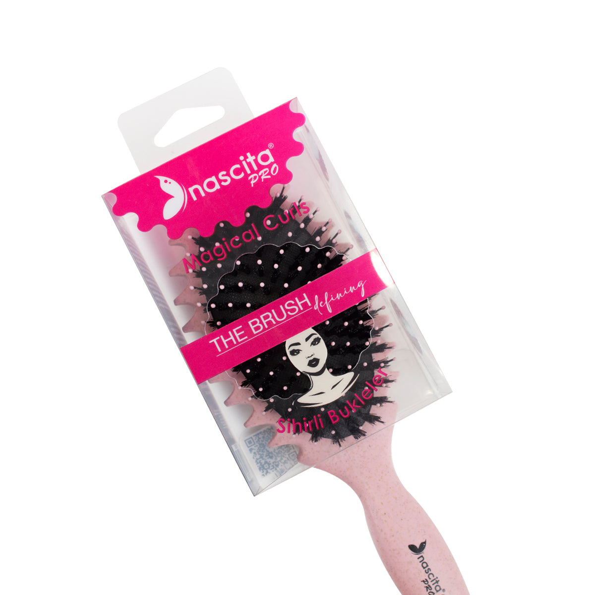 Nascita Magical Curl Bukle Belirginleştirici Saç Fırçası NASFPRO00052