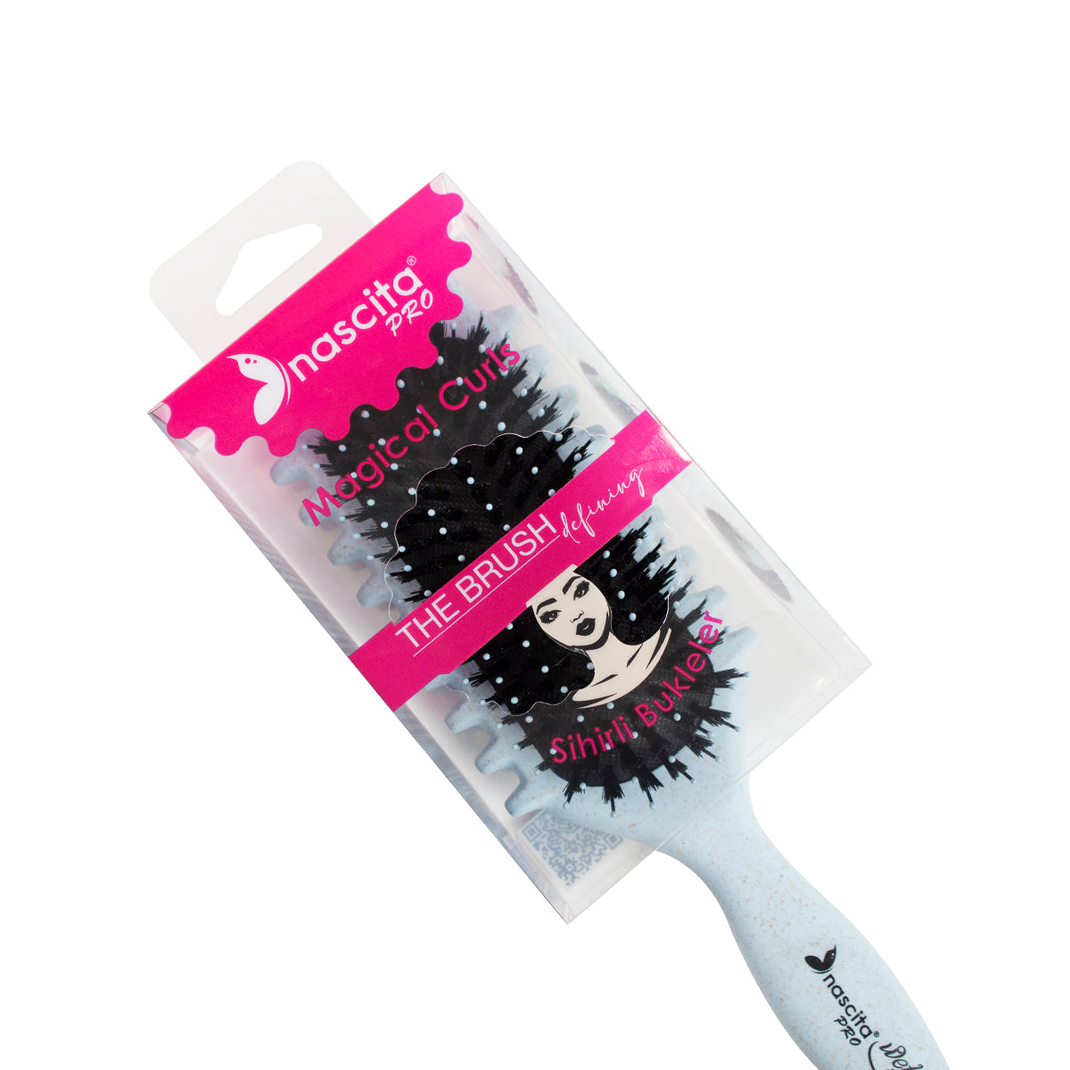 Nascita Magical Curl Bukle Belirginleştirici Saç Fırçası NASFPRO00054