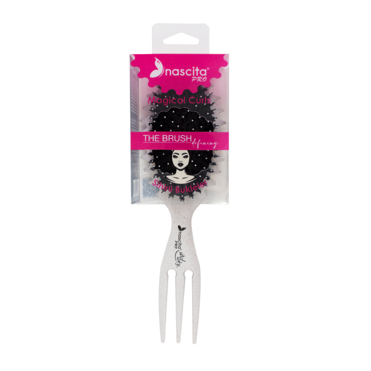 Nascita Magical Curl Bukle Belirginleştirici Saç Fırçası NASFPRO00055