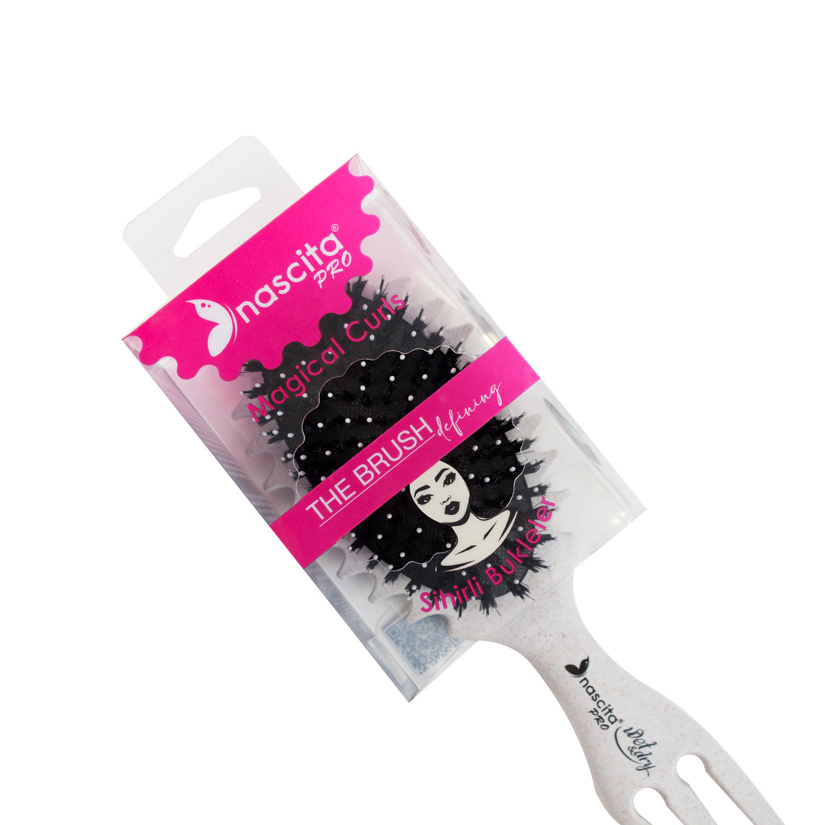 Nascita Magical Curl Bukle Belirginleştirici Saç Fırçası NASFPRO00055