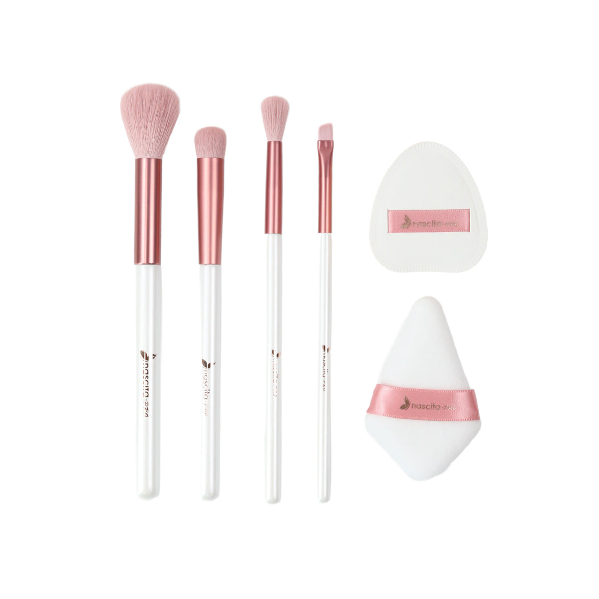 Nascita Pro Makyaj Fırça ve Puf Seti 6 Parça NASBRUSHSET161