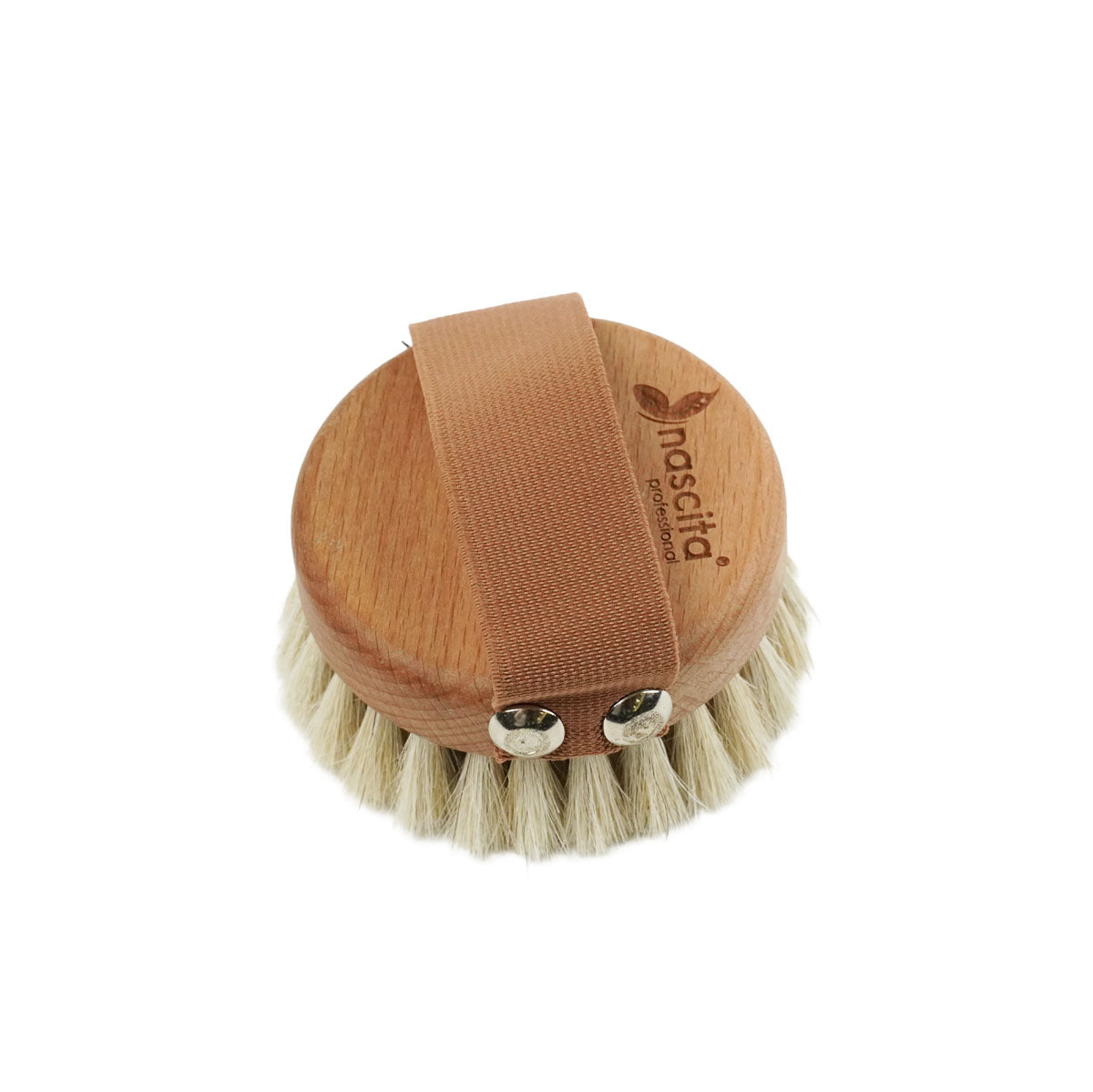 Nascita Mini Doğal At Kılı Masaj Fırçası (7*7 CM) NASBATHK0013T