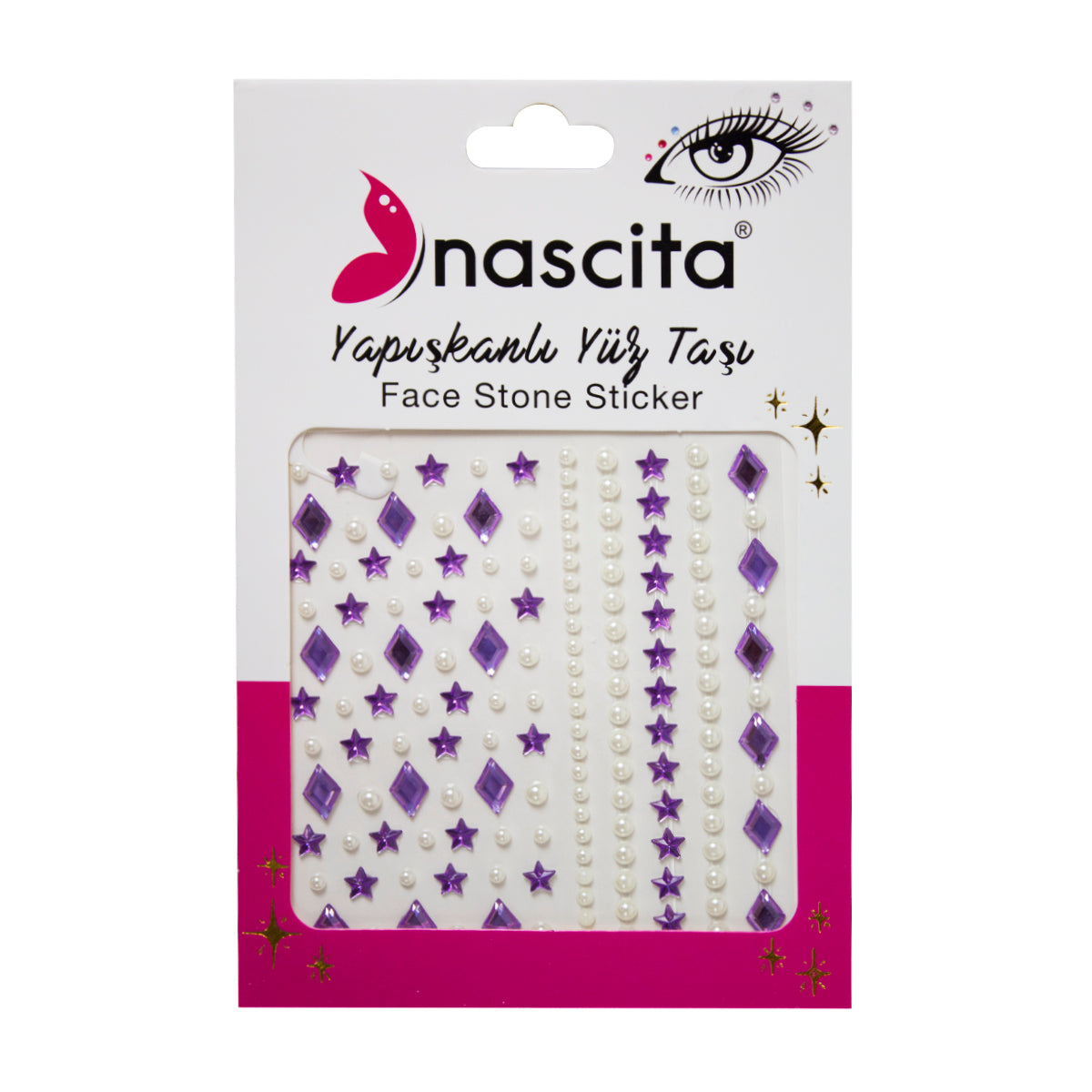 Nascita Yüz Taşı Sticker NASSTICKER0044