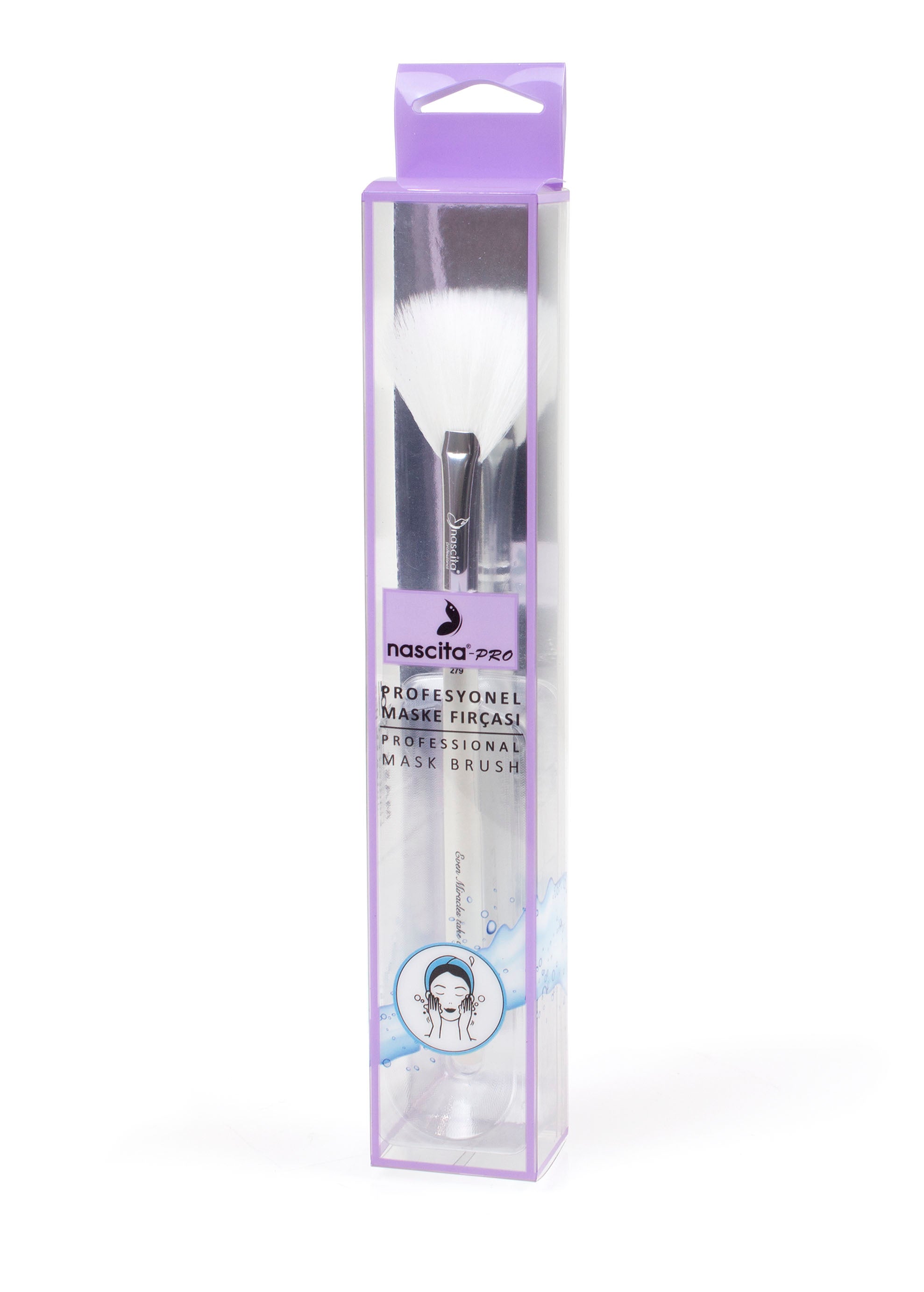 Nascita Pro Yelpaze Maske Uygulama Fırçası NASBRUSH0279