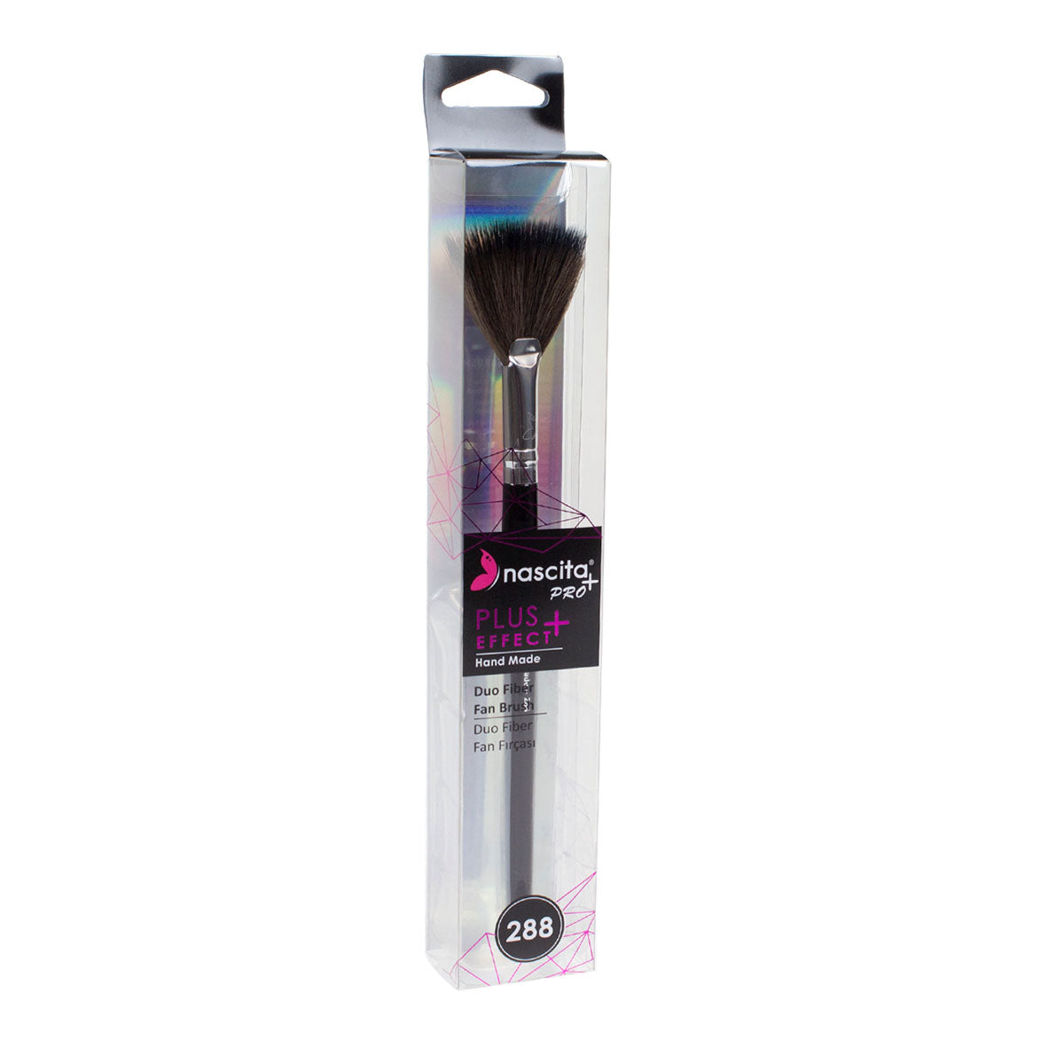 Nascita Pro Plus Duo Fibre Fan Aydınlatıcı Makyaj Fırçası NASBRUSH0288