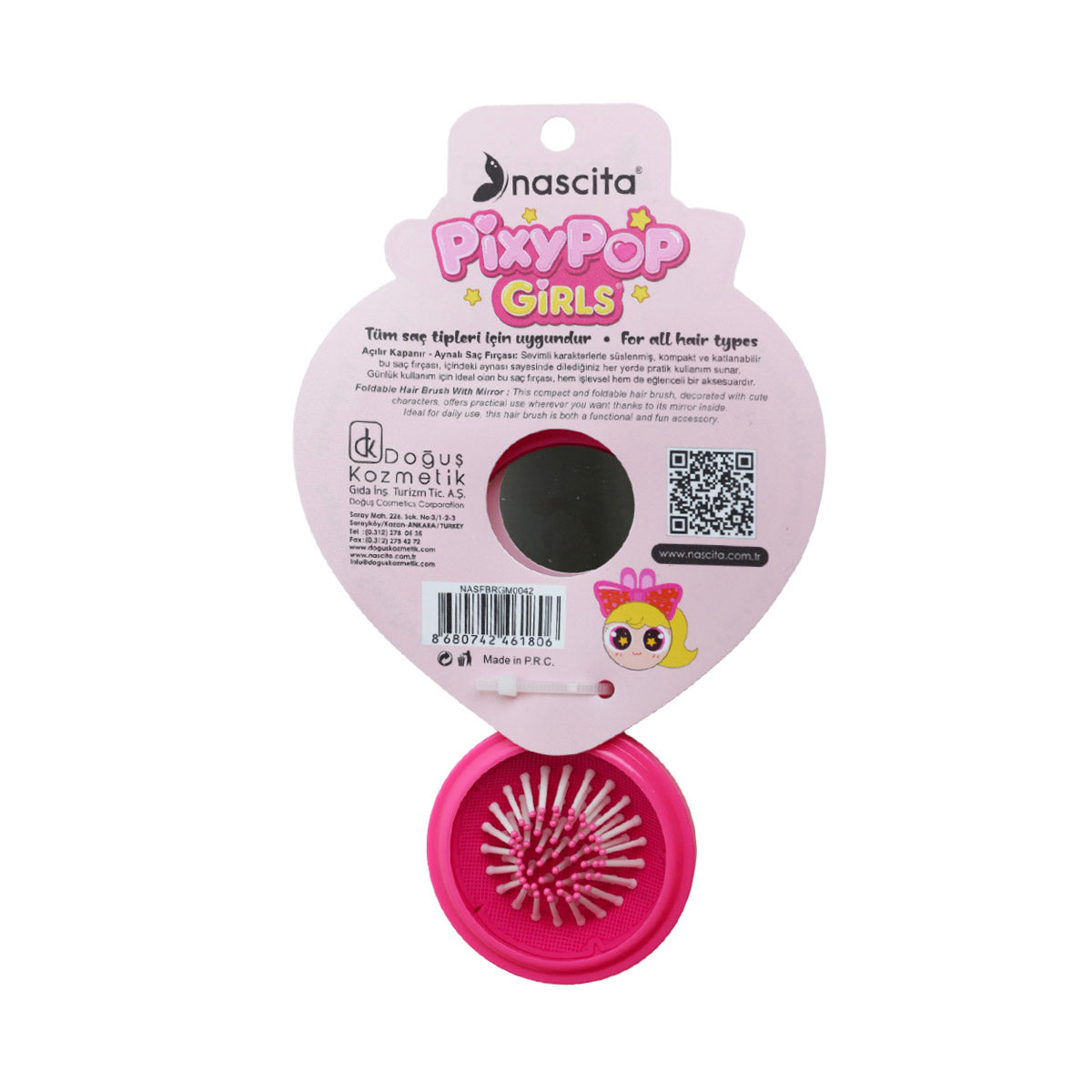 Nascita Pixypop Girls Lulu Saç Fırçası NASFBRGM0042