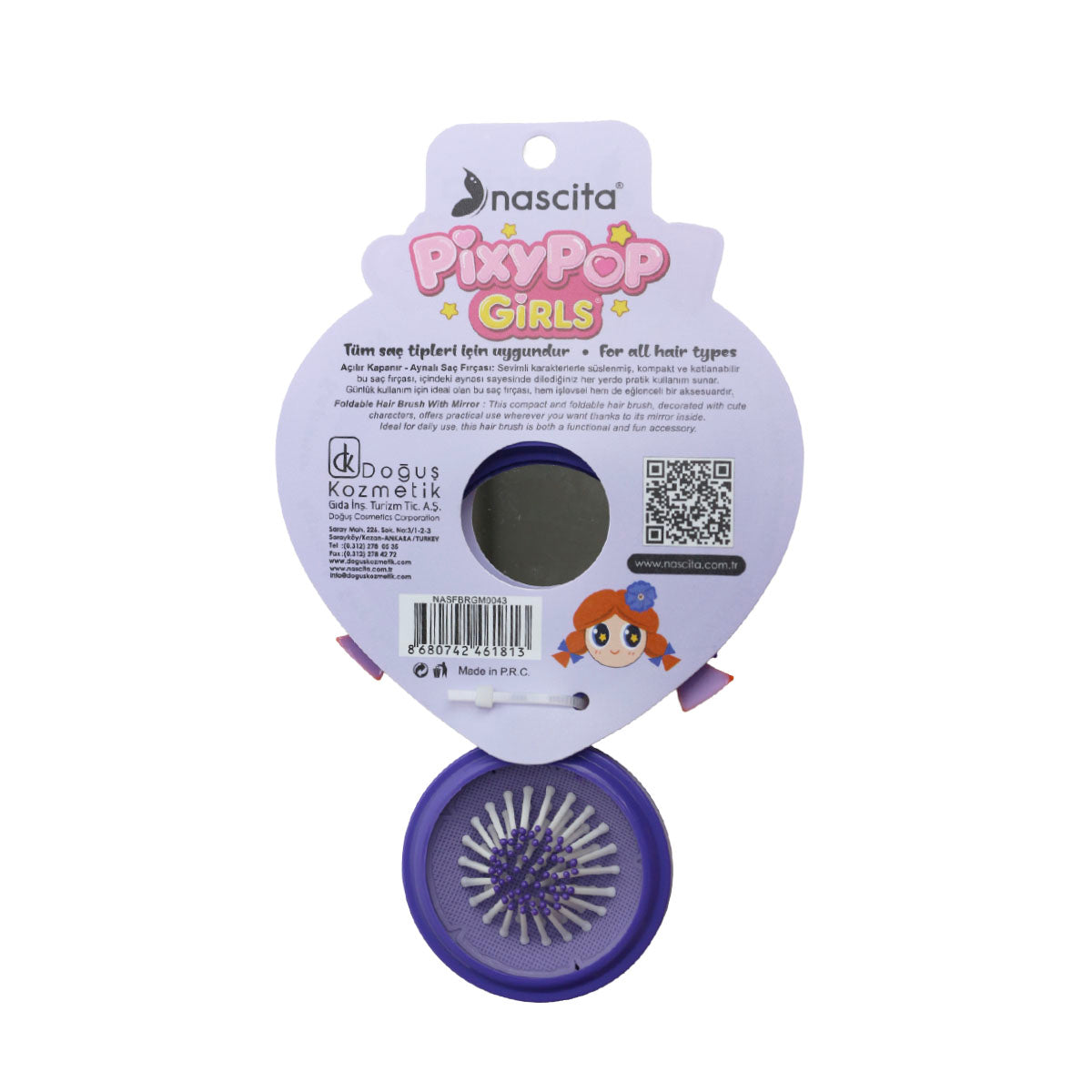 Nascita Pixypop Girls Mimi Saç Fırçası NASFBRGM0043