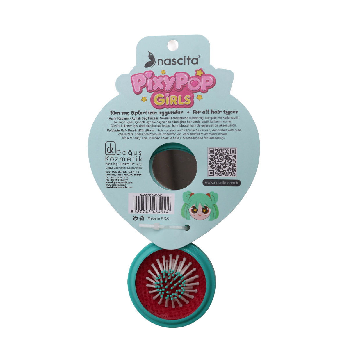 Nascita Pixypop Girls Zuzu Saç Fırçası NASFBRGM0045