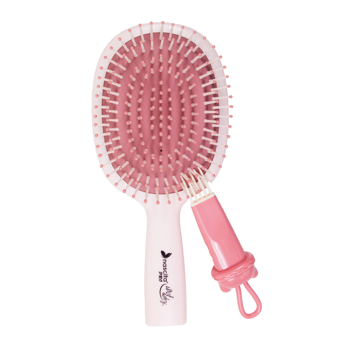Nascita Pro Ayıcık Figürlü Çocuk Saç Açma ve Tarama Fırçası Pembe NASFPRO00048PN