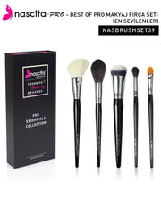 Nascita Pro Essentials Collection Makyaj Fırça Seti 5'li NASBRUSHSET39