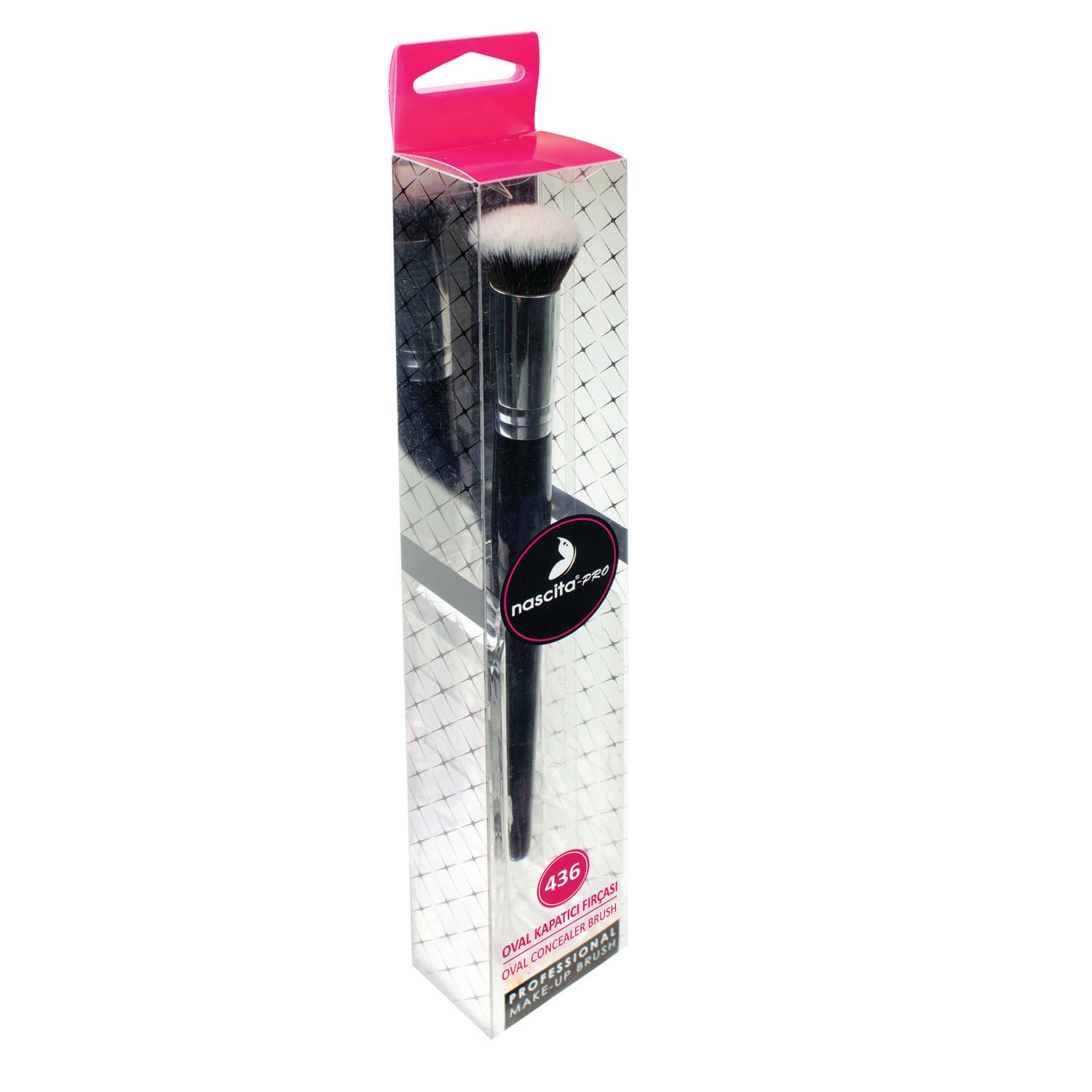 Nascita Pro Oval Yapılı Kapatıcı Makyaj Fırçası NASBRUSH0436