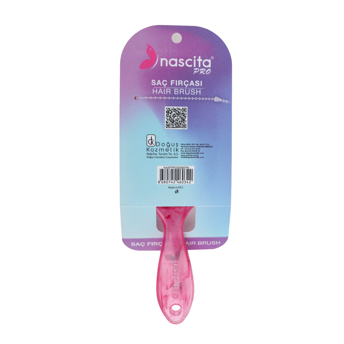 Nascita Pro Saç Fırçası Pembe NASFPRO00065PN