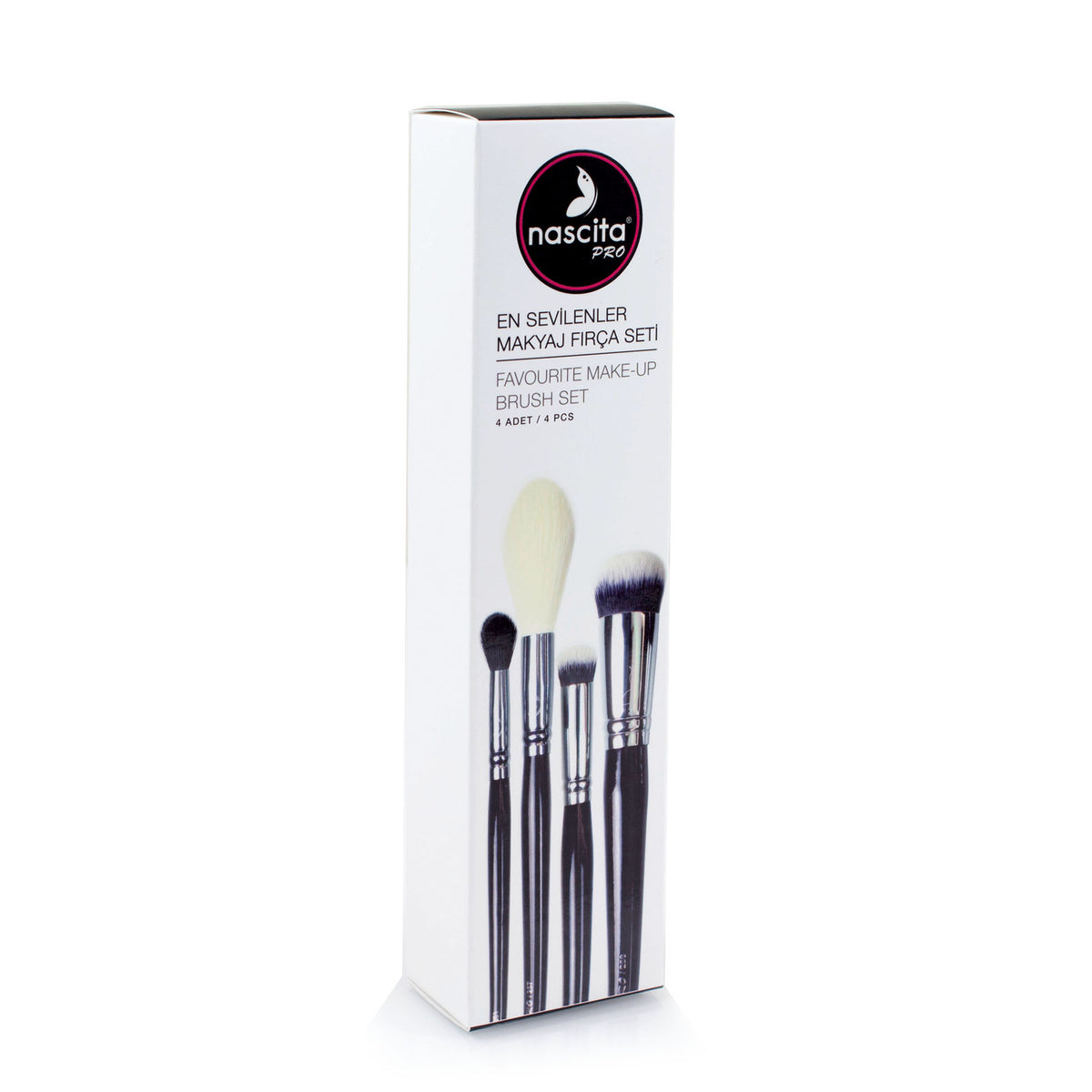 NASCİTA Nascita Pro En Sevilenler Makyaj Fırça Seti 4'lü NASBRUSHSET54