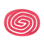 Nascita Pro Üç Boyutlu Oval Saç Açma ve Tarama Fırçası Pembe NASFPRO00031PN