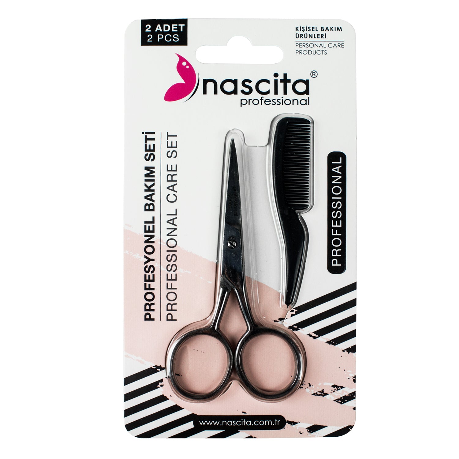 Nascita Profesyonel Bakım Seti Mini Tarak 2'li NASFACESET09