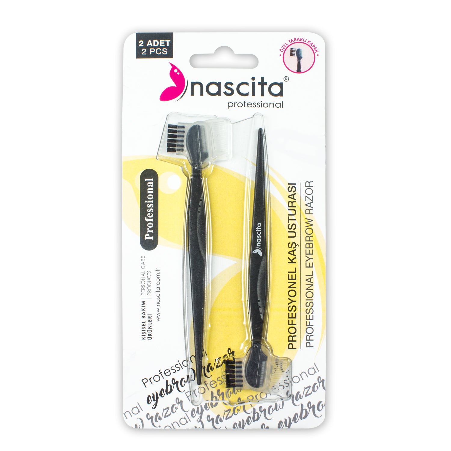 Nascita Profesyonel Kaş Usturası 2'li NASRAZOR0003