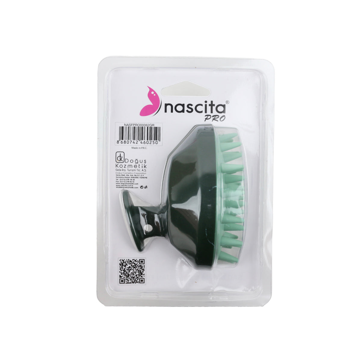 Nascita Saç Şampuan Fırçası Yeşil NASFPRO00062GR