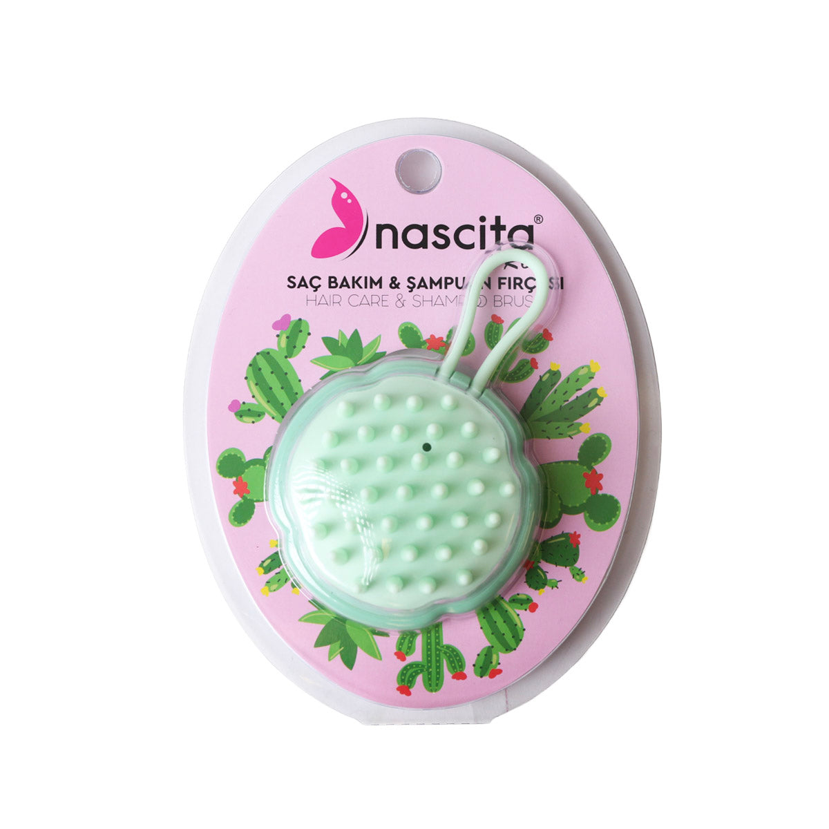 Nascita Saç Şampuan Fırçası Yeşil NASFPRO00067GR