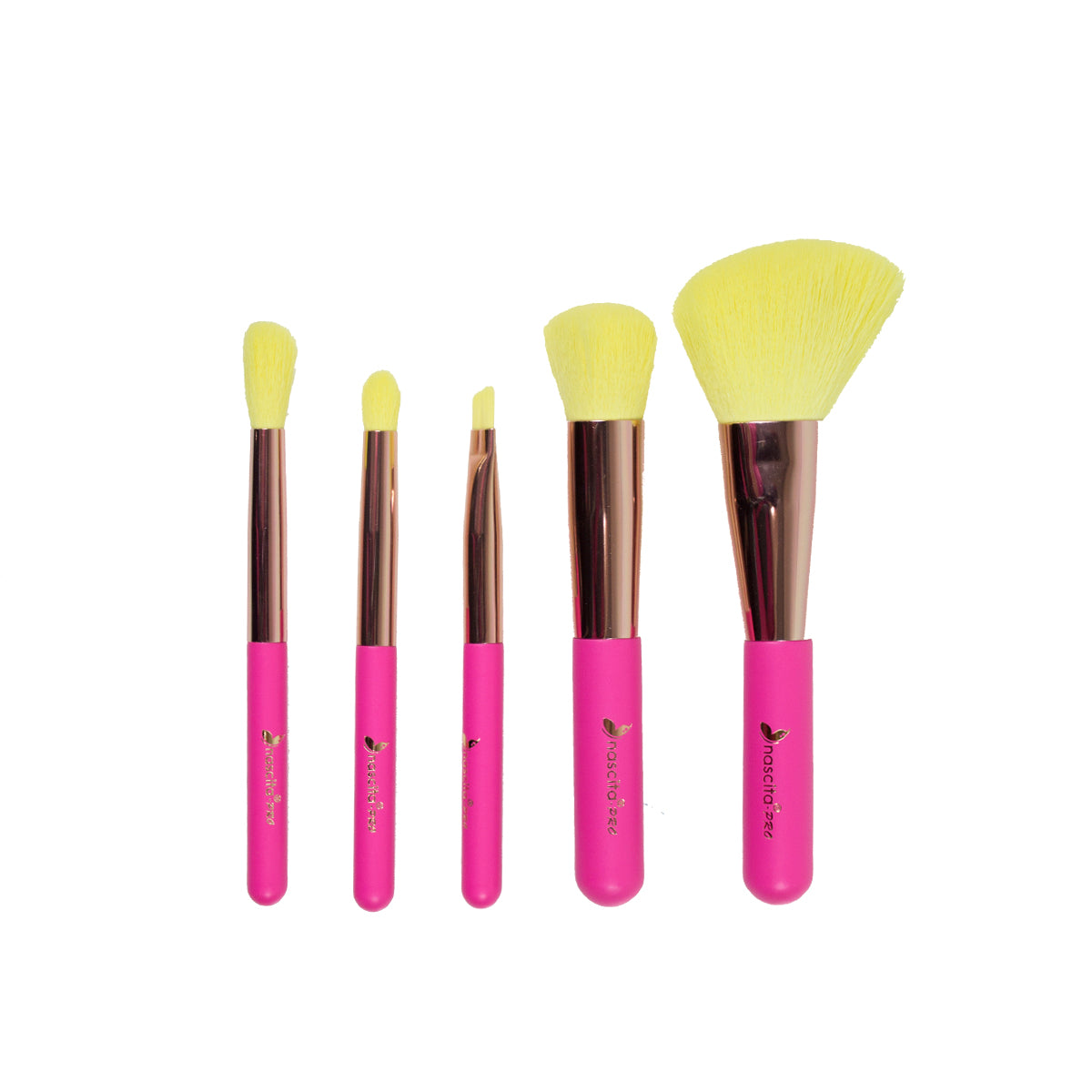 Nascita Seyahat Tipi Makyaj Fırça Seti 5'li NASBRUSHSET145