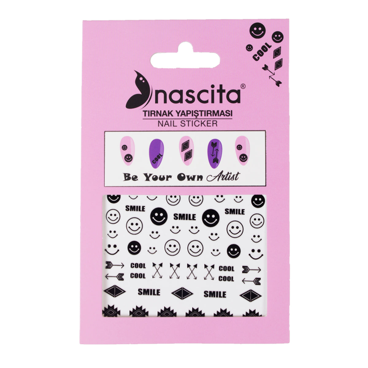 Nascita Tırnak Üstü Sticker NASSTICKER0003