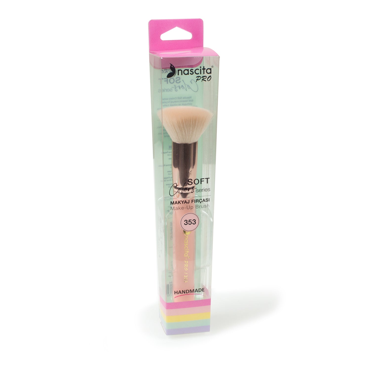 Nascita Soft Colors Kabuki Fondöten Makyaj Fırçası NASBRUSH0353